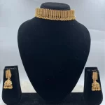 Rajwadi choker necklace set