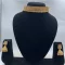 Rajwadi Choker Golden Necklace Set
